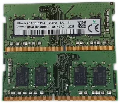 SK Hynix 16GB (8GBx2) DDR4-3200 SODIMM RAM PC4-25600  - Image 1 of 4