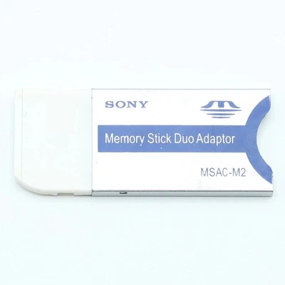 Sony Memory Stick Duo Adaptor MS for Phone/Camera/Camcorder/Bravia MSAC-M2 v1 - Image 1 of 3