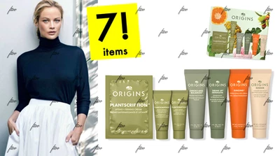 SET ORIGINS PLANTSCRIPTION SUERO CREMA PARA OJOS GINZING BEBIDA MINI LOTE DE MUESTRA ~ 7! Foto 1 de 4