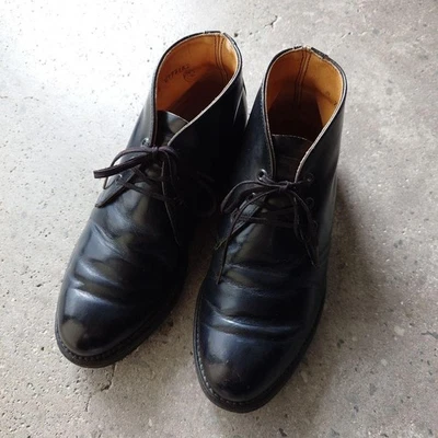 Red Wing Postman 9196 US:7D Leder schwarz aus Japan 124544K original - Bild 1 von 4