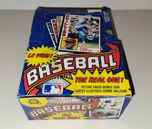 1984 MLB BASEBALL O-Pee-Chee OLD EMPTY WAX PACK CARD BOX Steve Carlton PHILLIES - Picture 1 of 10