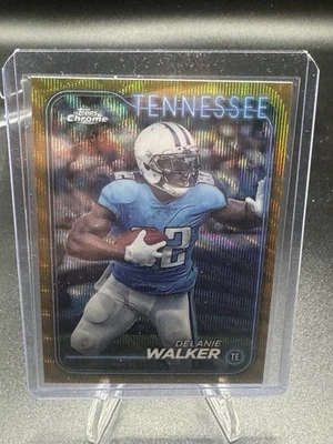 2024 Topps Chrome - Delanie Walker #193 Gold Refractor /50 - Image 1 of 2