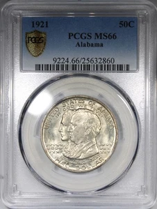 1921 Alabama Commemorative Half Dollar PCGS MS66 Gem Quality - Picture 1 of 4