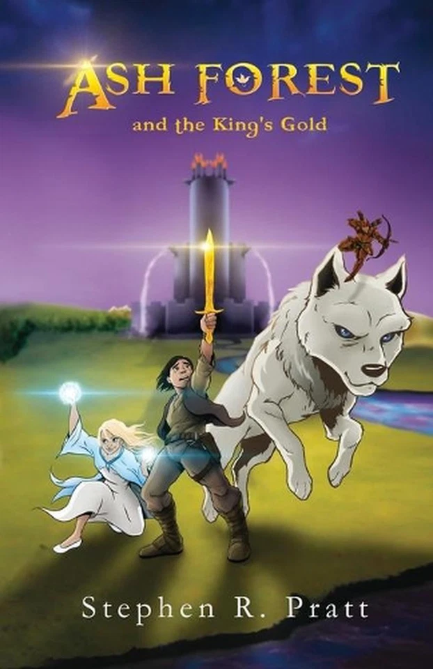 Ash Forest (and the King's Gold) by Stephen R. Pratt (English) Paperback Book - Image 1 of 1