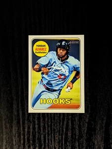 1-2018 Topps Heritage Minor League Yordan Alvarez #111 Baseball Card-⚾ Hooks - Picture 1 of 2