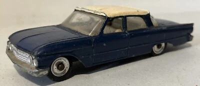 VINTAGE DINKY TOYS 264 FORD FAIRLANE RCMP POLICE PATROL CAR REPAINTED ROOF - Image 1 of 4