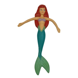Vtg 1990 Just Play Walt Disney Princess Ariel Bendable Figurine Little Mermaid - Picture 1 of 13