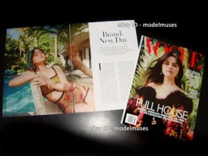 SELENA GOMEZ 9-Page Editorial Article + Cover VOGUE US April 2021 - Picture 1 of 1