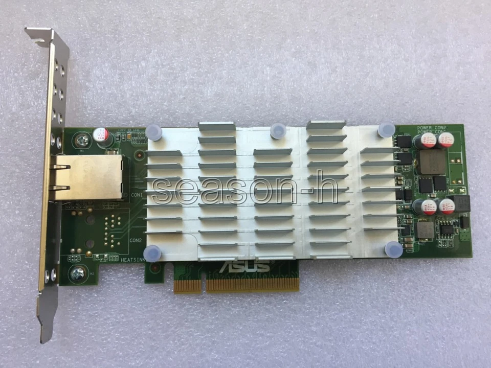 ASUS PEB-10G/BASE-T/SINGLE 10GB RJ45 PCI-E NETWORK ADAPTEC - Image 1 of 4