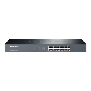 TP-Link TL-SG1016 Switch, 16 10/100/1000Mit/s-RJ45-Ports, 19-Zoll, Green IT - Bild 1 von 3
