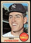 1968 Topps Baseball Fritz Peterson #246 .
