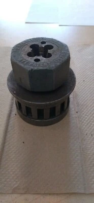 USED NYE #60 1/4" NPT DIE HEAD - CHIPPED TEETH - DROP HEAD TYPE - Image 1 of 4