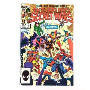 Super Heroes SECRET WARS #5 (1984) Marvel Comic 12-Issue Limited Series VF+ / NM - Picture 1 of 6