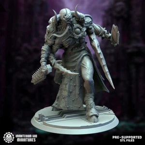 demon majeur surgeon hauteur 12cm compatible warhammer 40000 - Foto 1 di 1