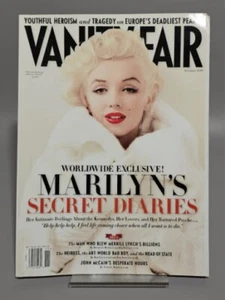 Marilyn Monroe Vanity Fair Magazine John McCain Liliane Bettencourt Mont Blanc . - Picture 1 of 3