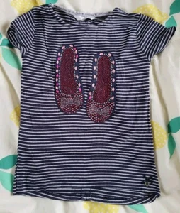 Jasper Conran @ Debenhams Jewelled Slipper T-shirt Top 6 - 7 Years Combine Post - Picture 1 of 8