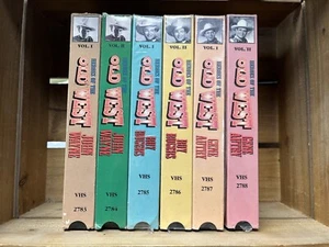 Heroes Of The Old West-Full Length Movies VHS-Roy Rogers, John Wayne, Gene Autry - Picture 1 of 13