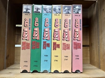 Heroes Of The Old West-Full Length Movies VHS-Roy Rogers, John Wayne, Gene Autry - Image 1 of 4