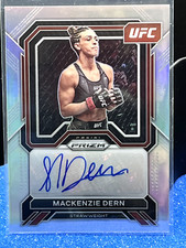 MACKENZIE DERN 2023 PANINI PRIZM UFC SUPERSTAR AUTOGRAPHS AUTO SILVER PRIZM