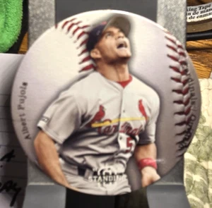 2003 Upper Deck Standing "O" Die-Cut Disc Baseball of Albert Pujols #S-75 (NM) - Bild 1 von 2