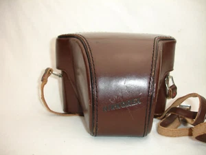 Nikon Nikkorex 35-2 Camera Leather Eveready Hard Case with Strap - Picture 1 of 8