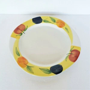 Plato para servir NUEVO grande pintado a mano decorativo fruta Italia cerámica - Imagen 1 de 5