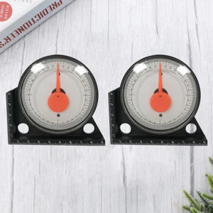 2 Stück Wasserwaage Lineal Winkelmaß Neigungsmesser Neigungsmesser Neigung - Bild 1 von 12
