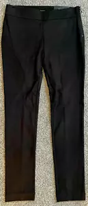 New Ann Taylor Factory Ponte Ankle Women's Size 2 Black Side Zip Pants (A7) - Picture 1 of 14