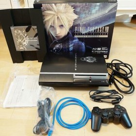 PS3 Playstation3 Final Fantasy VII Advent Children Cloud Black Limited Boxed
