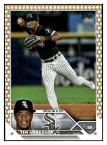 Tim Anderson 2023 Topps Gold Star Parallel #282 MLB White Sox ID:78107