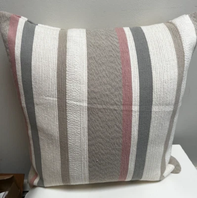 Ralph Lauren Home 20"x20" Mesa Striped Large Throw Pillow With Feather Insert - Image 1 of 4
