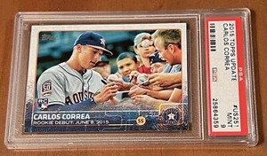 2015 TOPPS UPDATE #US251 CARLOS CORREA - PSA 9 MINT - Picture 1 of 2