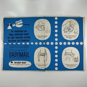 Babymail – Maternity Wear promotional poster | Undated, presumed to be 1940s - Picture 1 of 10
