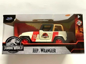 Coche Jeep Wrangler 18 Jurassic Park (1:32) Jada, Hollywood Riders, film, movie - Imagen 1 de 11