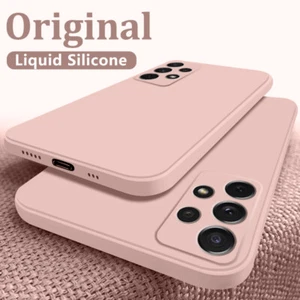For Samsung S20 FE S21 S23 S24 Ultra S22 Plus A55 A71 A51 Liquid Silicone Case - Picture 1 of 22