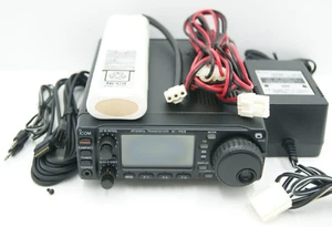 ICOM IC-703 HF Transceptor Todo Modo 30kHz-60MHz 10W + Extras Pantalla Dañada - Imagen 1 de 20
