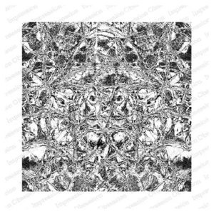 Impression Obsession Cling Rubber Stamp "Metal" CC285 Cover a Card Background - Picture 1 of 1