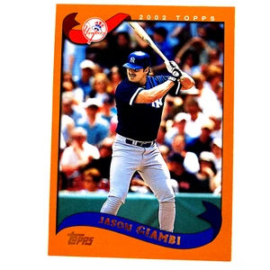 Jason Giambi 2002 Topps Card #620 MLB New York Yankees - Picture 1 of 2