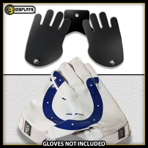 Wall Mount Display Hanger for Indianapolis Colts Football Gloves! Adjustable NFL - Picture 1 of 12