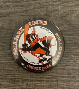 Ballpark Tours Oriole Park at Camiden Yards Button Pin - Picture 1 of 2