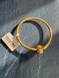 Pandora Moments Schlangen-Gliederarmband vergoldet 16cm - Bild 1 von 2