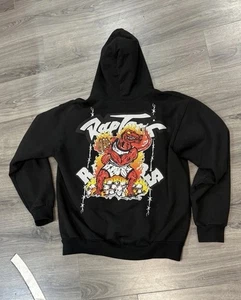 Warren Lotas Raptors Graphic Heavyweight Hoodie Black Size Large NBA - Picture 1 of 5