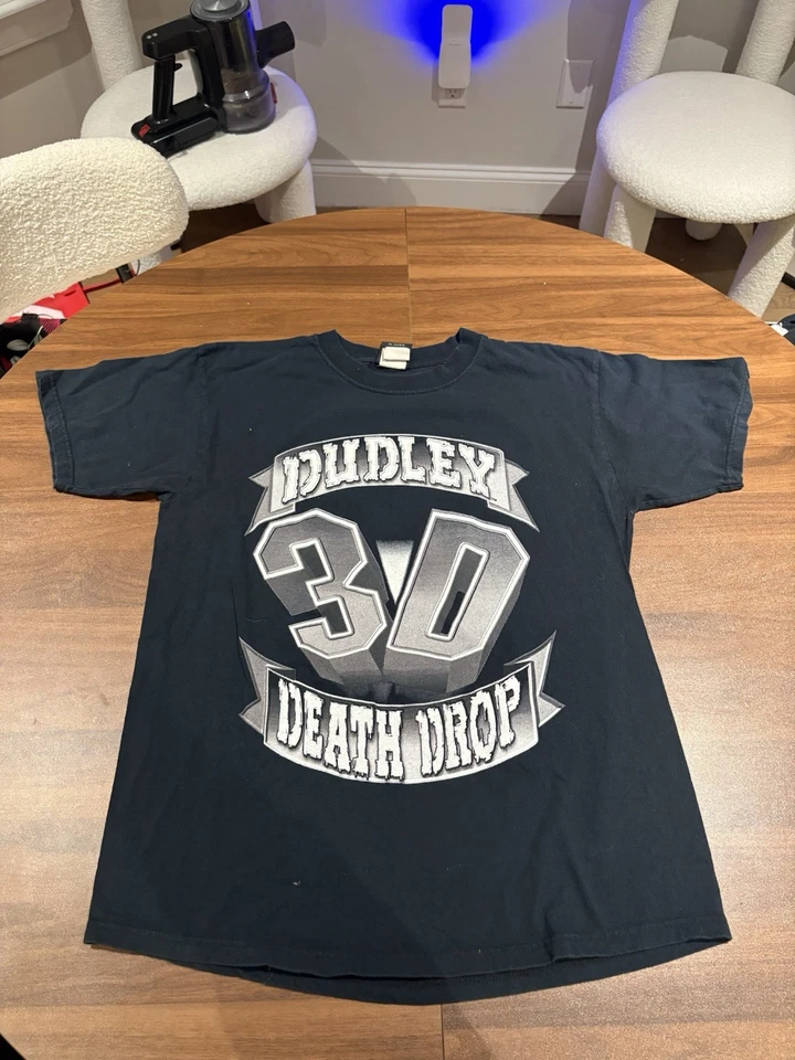 Camiseta De Colección 2000 WWF Dudley Boyz 3D Death Drop Lucha Libre Gráfica Talla Grande Foto 1 de 4
