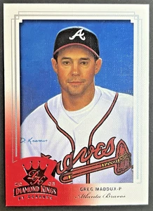 Greg Maddux 2003 Donruss Diamond Kings #79 - Imagen 1 de 2