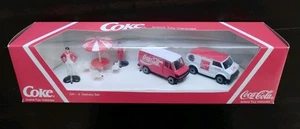 Vintage 1994 Coca-Cola Toy Vehicles CH-4 Delivery Set, The Netherlands - Picture 1 of 13