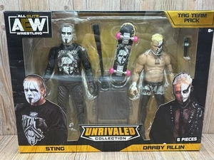 AEW Sting & Darby Allin Actionfiguren Unrivaled Tag Team 2 Pack 2022 Sealed - Bild 1 von 7