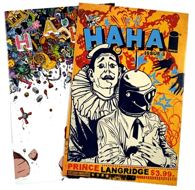 Image HAHA (2021) #3-4 Set Greg Prince Clown Horror NM (9.4) Ships FREE! - Image 1 of 4