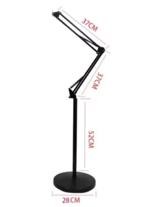 Verstellbare Lampen-/Mikrofonhalterung, klappbarer Bodenständer, spezieller langer Arm gerader Stab - Bild 1 von 12