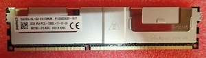 Kingston 32GB DDR3-1600MHz PC3L-12800L 4Rx4 REG ECC Server Memory SL32D3L16L11Q4 - Picture 1 of 3