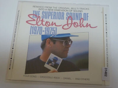 ELTON JOHN : The Superior Sound of (1970-1975) W.-GER  > VG+ (CD) - Bild 1 von 3